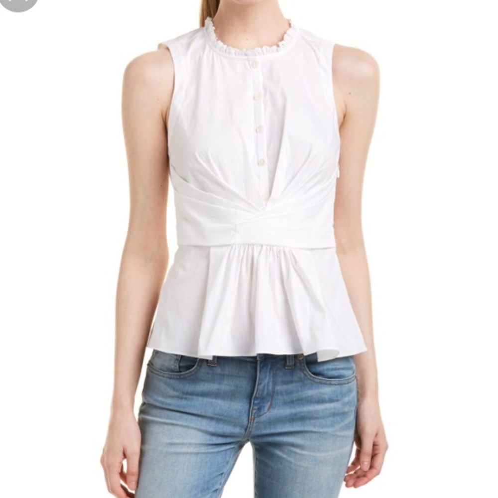 Rebecca Taylor wrap top new 6 medium